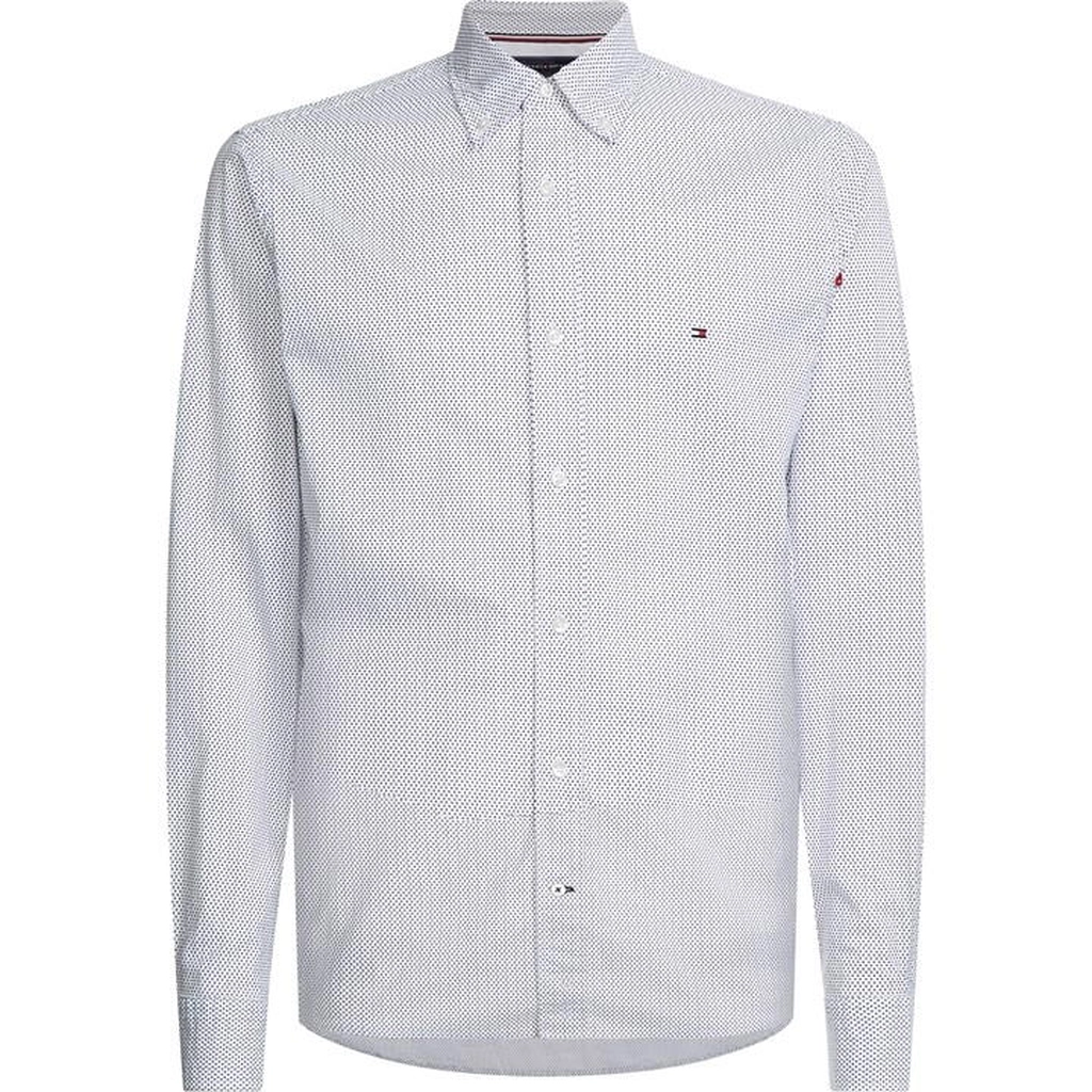 Tommy Hilfiger Core flex mini Geo Print Shirt - White